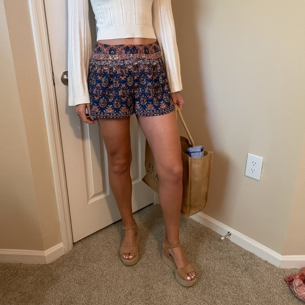 Fun print shorts